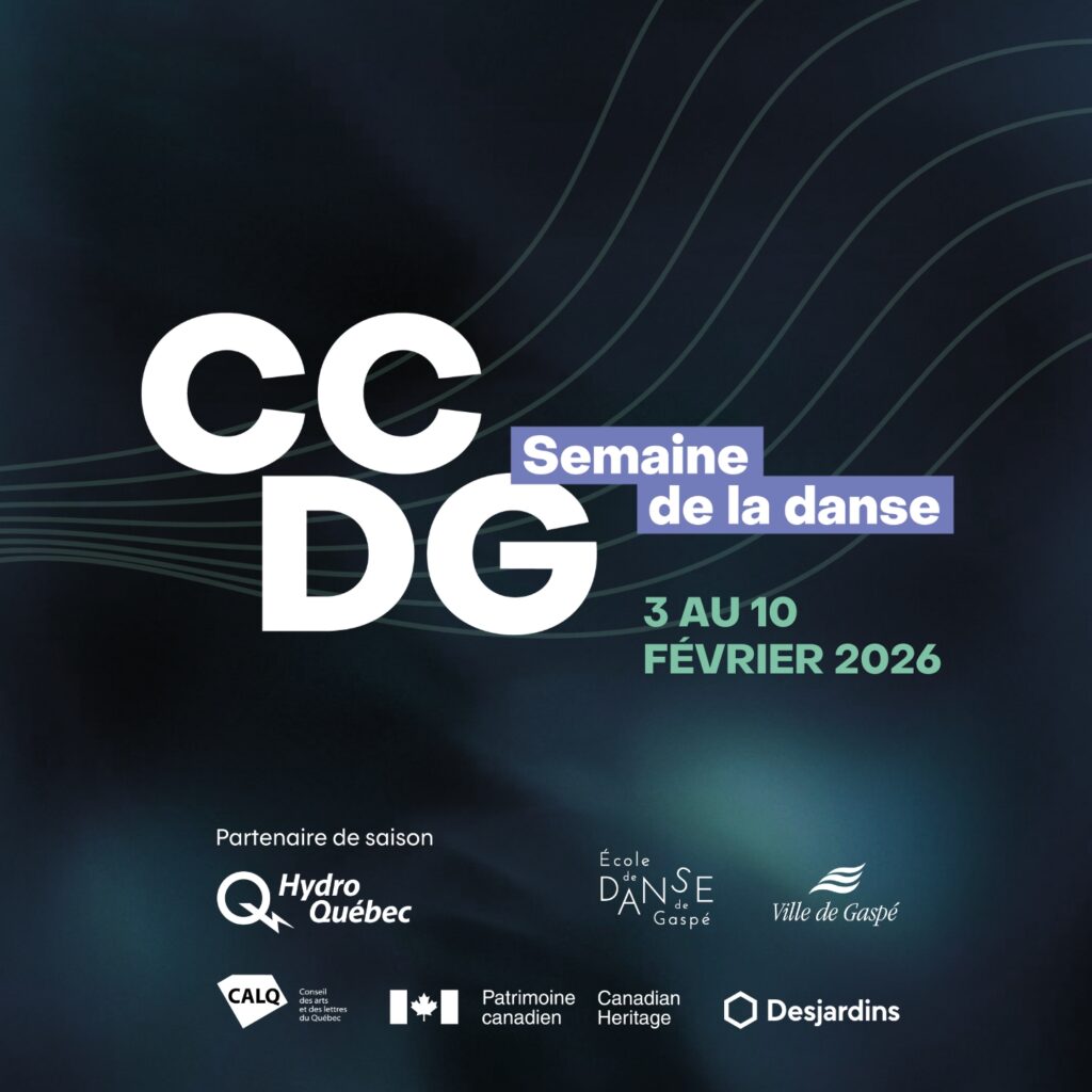 Du 3 au 10 février, les citoyens de Gaspé sont conviés à découvrir la danse sous tous ses angles.